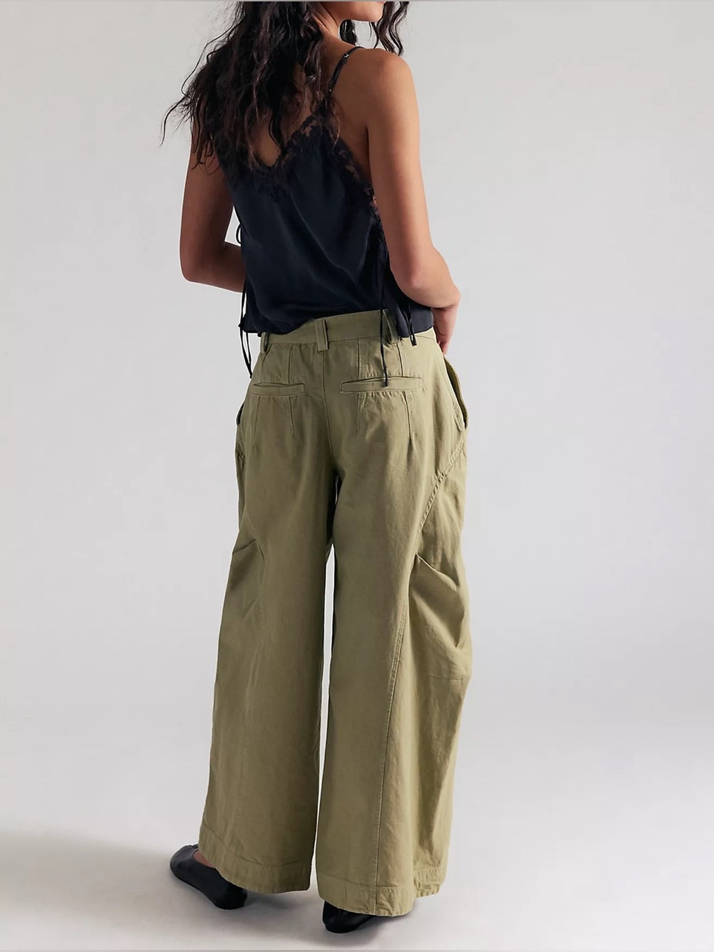 Free people Must Have Wide-Leg Chino Trousers